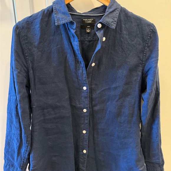 J. Crew Slim Fit Baird McNutt Irish Linen Shirt - Picture 3 of 6